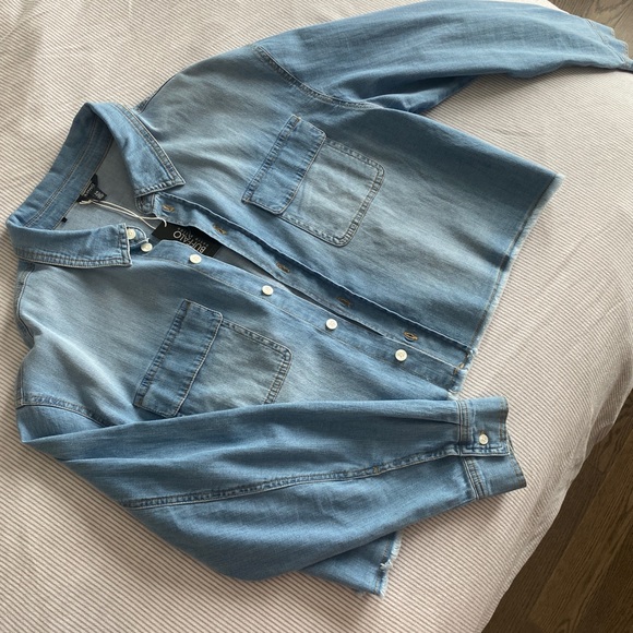 David Bitton Cotton Chambray Button Up - Picture 13 of 16